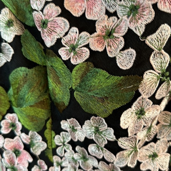 Dress The Population black hydrangea midi dress size XS or 0-2. NWOT - Picture 5 of 9